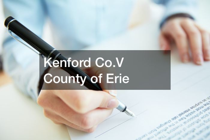 Kenford co v county of erie