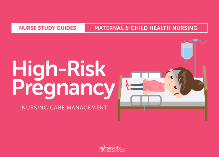 Nursing care high risk mother edapt