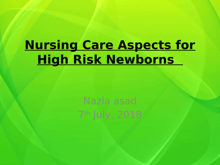 Nursing care high risk mother edapt