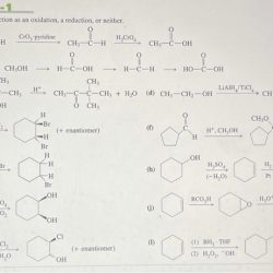 Classify each reaction as an oxidation reduction or neither