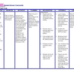 Nursing care complex intracranial and neurologic alterations